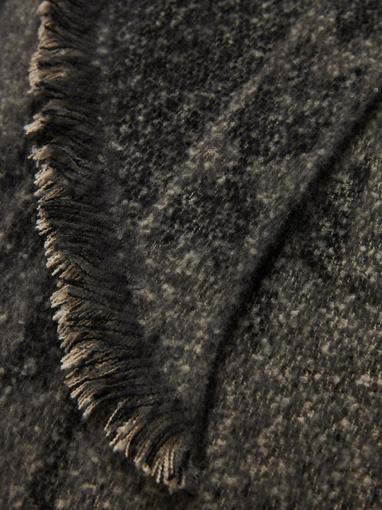 Women's Wool Scarf Gray