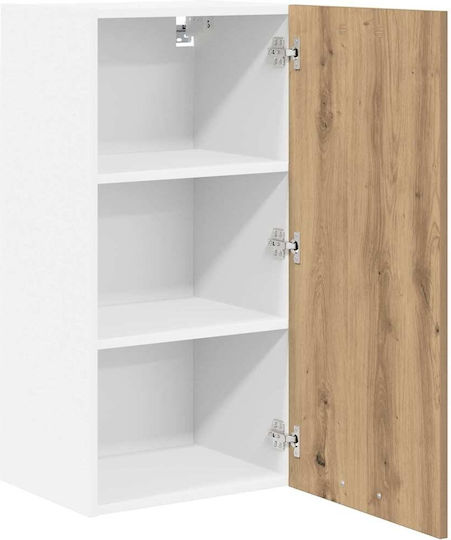 Χειροποίητη Δρυς Και Λευκό 40x31x80buc