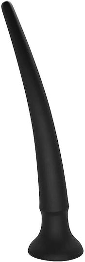 Long Spear Πρωκτικό Ομοίωμα Σιλικόνης Μαύρο 39cm
