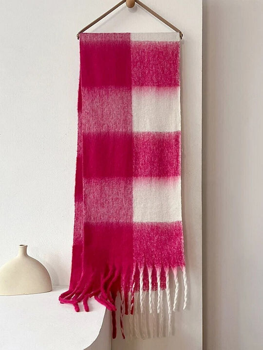 Women's Wool Scarf Pink