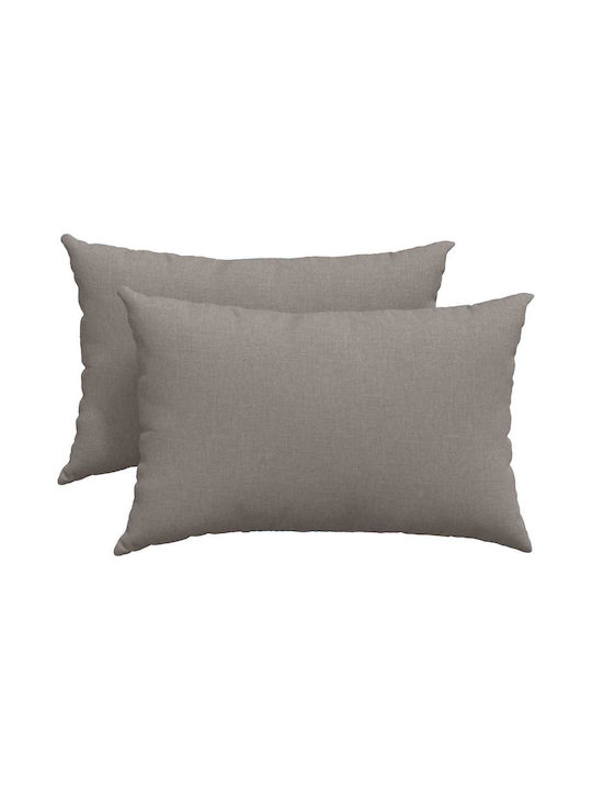 vidaXL Sofa-Kissen Taupe 40x60cm