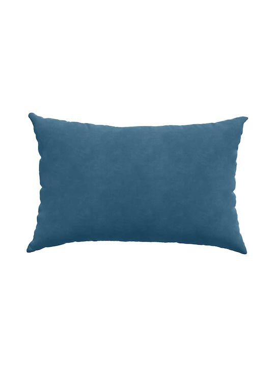 vidaXL Sofa-Kissen aus Samt Blau 40x60cm