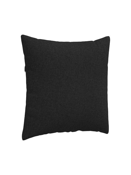 vidaXL Μαξιλάρι Καναπέ Μαύρο 60x60εκ.