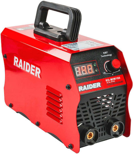 Raider Ηλεκτροκόλληση Inverter MMA με Μέγιστο Ρεύμα Συγκόλλησης 140A