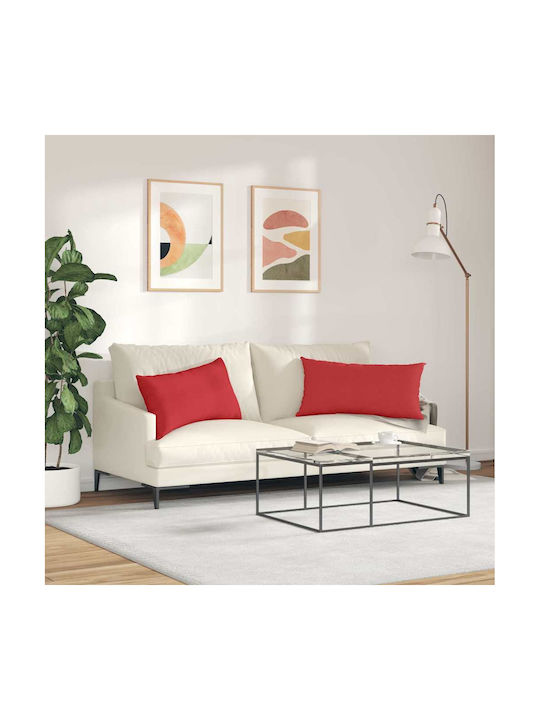 vidaXL vidaXL Sofa Cushion Red 40x80cm