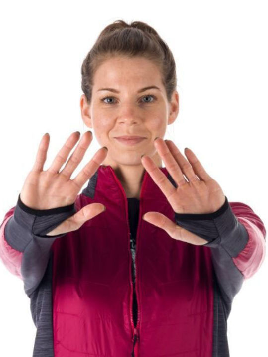 Women's Lifestyle Jacket Windproof for Spring or Autumn Purple