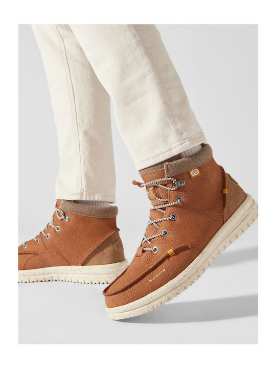 Leder Braun Herrenstiefel Anatomisch