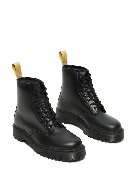 Bex Mono Black Combat Boots