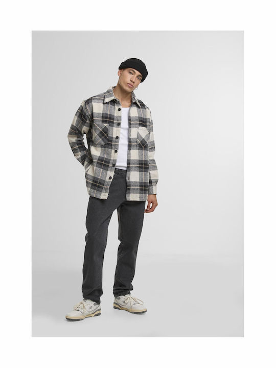 Ανδρικό Παντελόνι Τζιν με Slim Εφαρμογή Grey Washed