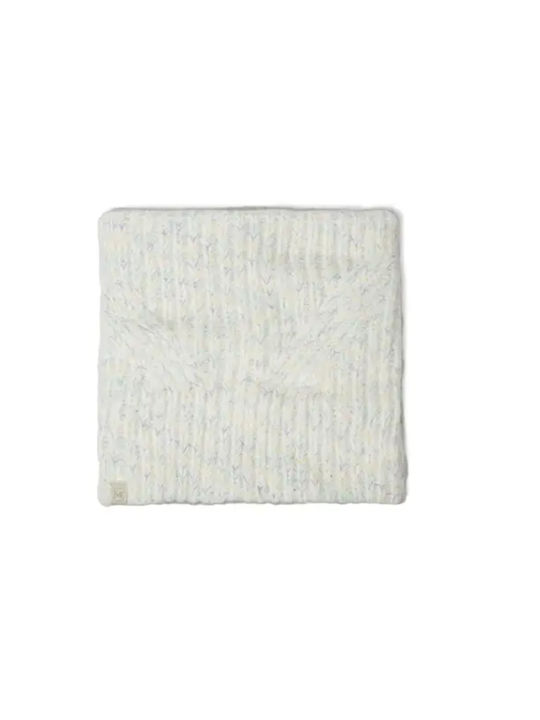 Buff Fleece-Halsband Weiß