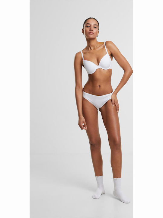 White Bras without Padding 2Pack