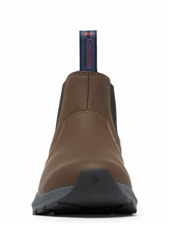 Leather Brown Men's Boots