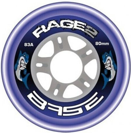 Base Rage Roți Hockey 83a 72mm X4