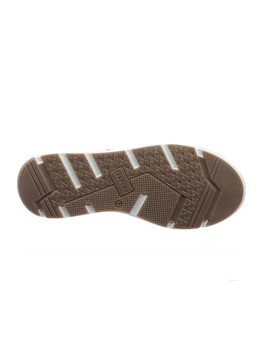E046-300 Leder Gelb Herrenstiefel