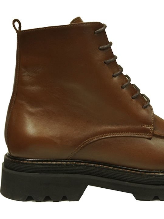 Leather Tabac Brown Boots