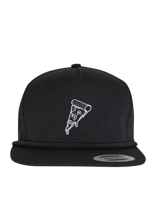 Pizza Golfer Cap Black One