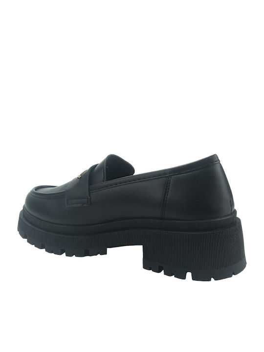 Women's Moccasins in Black Color