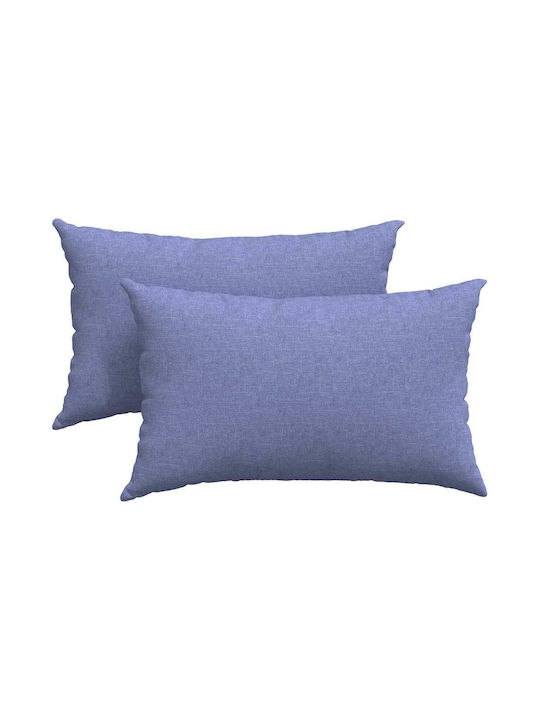 vidaXL Sofa Cushion Blue Denim 30x50cm