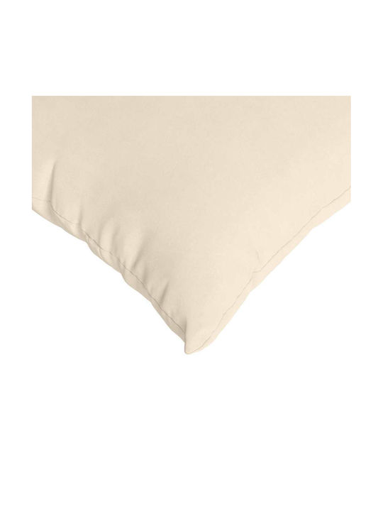 vidaXL Sofa-Kissen Beige 2Stück 40x60cm.
