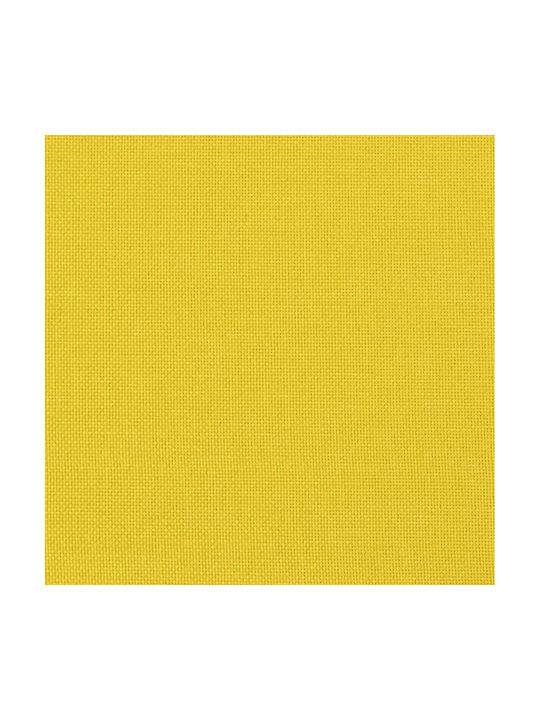 vidaXL Sofa Cushion Soft Yellow 2pcs 40x15cm.