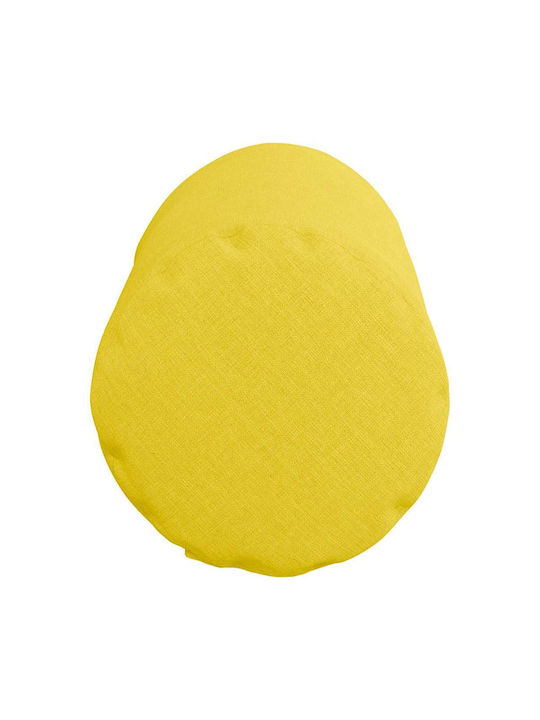 vidaXL Sofa Cushion Soft Yellow 2pcs 40x15cm.