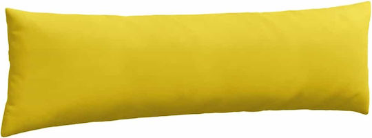 vidaXL Perna De Canapea Din Catifea Galbenă 40x145cm