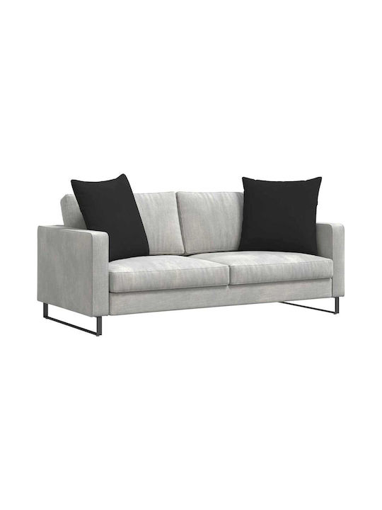 vidaXL Perna de canapea Negru 2buc 60x60cm.