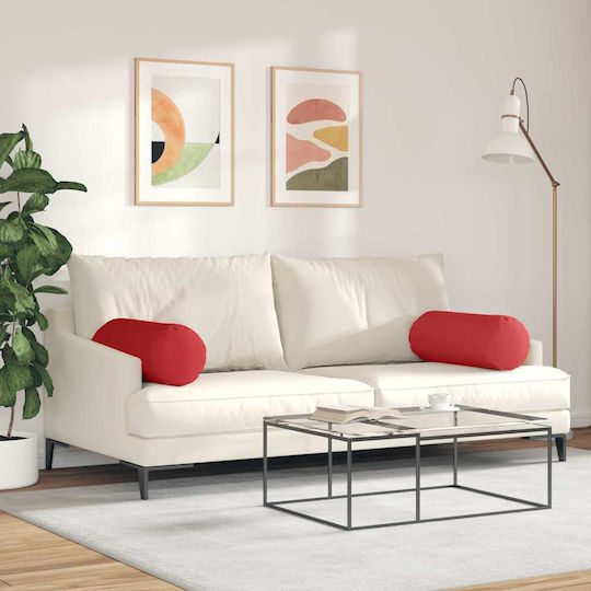 vidaXL Μαξιλάρι Κόκκινο 2τμχ 70x25εκ. vidaXL Μαξιλάρι Κόκκινο 2τμχ 70x25εκ.