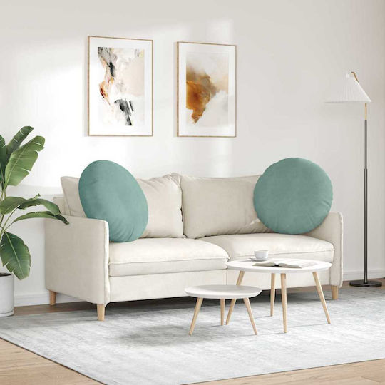 vidaXL Μαξιλάρι Γαλάζιο 2τμχ 60x60εκ. vidaXL Μαξιλάρι Γαλάζιο 2τμχ 60x60εκ.