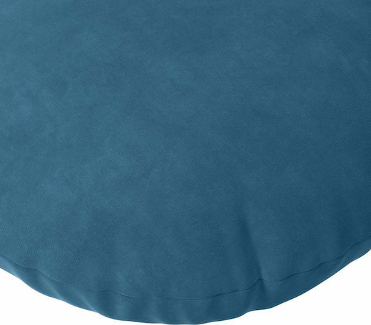 vidaXL Velvet Blue Sofa Cushion 60x60cm
