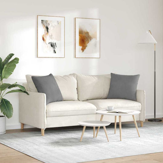 vidaXL Perne Decorative Gri Închis 2Bucăți 50x50cm