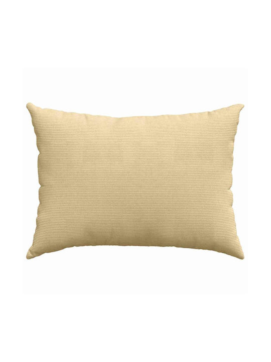 vidaXL Velvet Gray Green Sofa Cushion 50x70cm