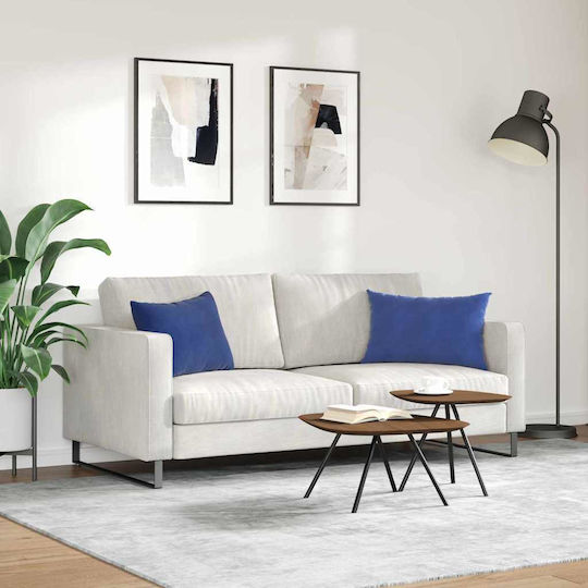 vidaXL Zierkissen Blau Polizei 2Stück 40x60cm