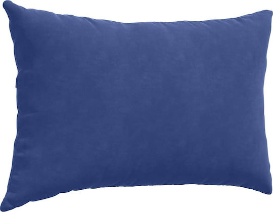 vidaXL Velvet Blue Sofa Cushion Police 40x60cm