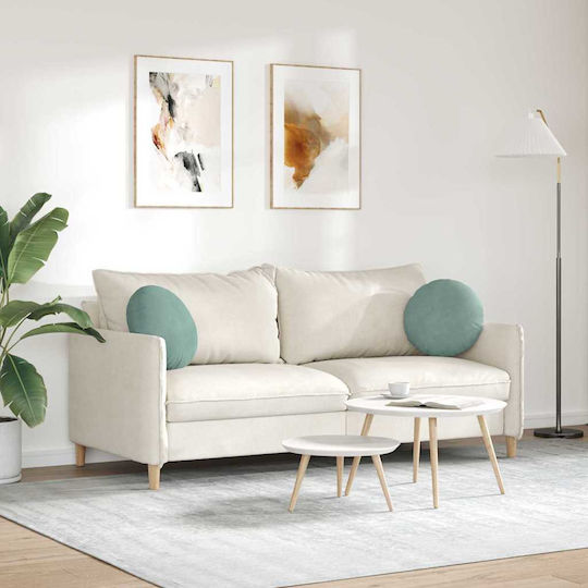 vidaXL Sofa-Kissen Aus Samt Hellblau 40x40cm