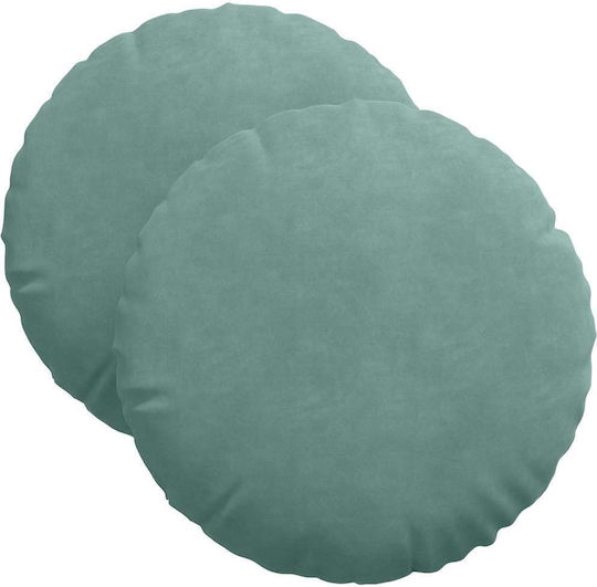 vidaXL Sofa-Kissen Aus Samt Hellblau 40x40cm