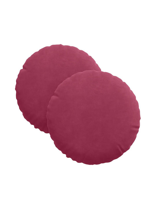 vidaXL Sofa-Kissen aus Samt Rote 40x40cm
