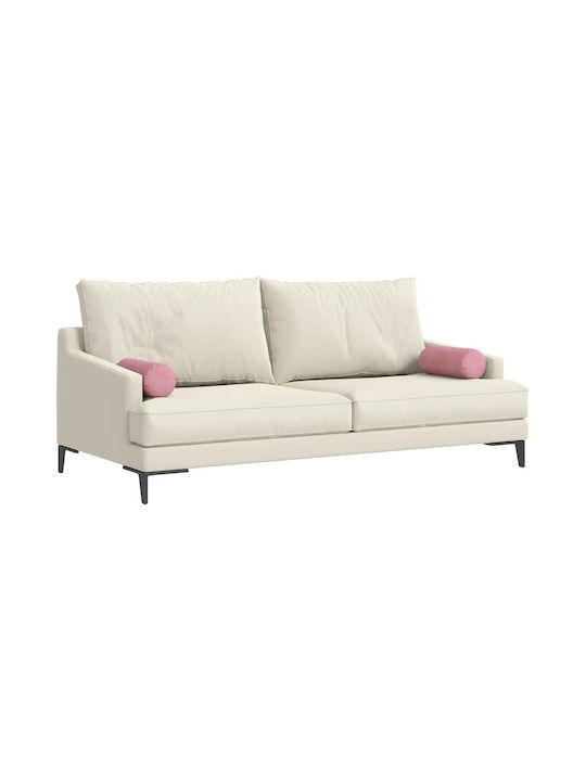 vidaXL Velvet Pink Sofa Cushion 40x15cm
