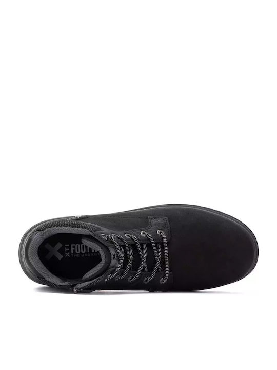 Leder Herrenstiefel Schwarz