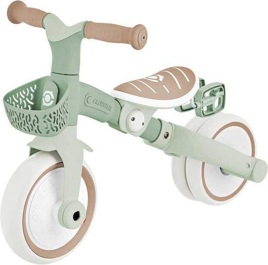 Globber Learning Trike Plus Μετατρεπόμενο με Χειρολαβή Γονέα 3 σε 1 για 1-3 Ετών Πράσινο