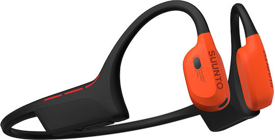 Suunto Wing 2 Knochenleitung Bluetooth-Freisprecheinrichtung Kopfhörer mit Schweißresistenz und Ladeetui Orange