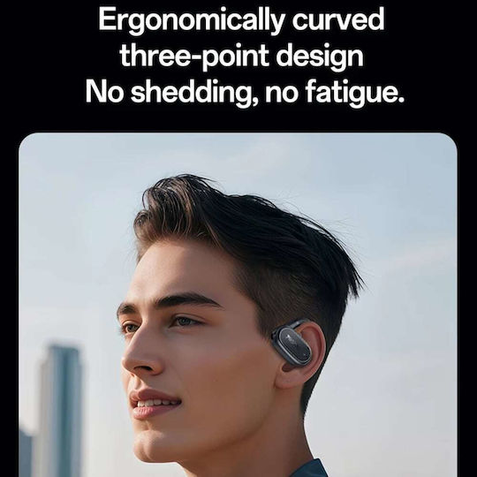 Yesido YSP25 Open Ear Bluetooth Handsfree Căști cu Rezistență la Transpirație și Carcasă de Încărcare Negru