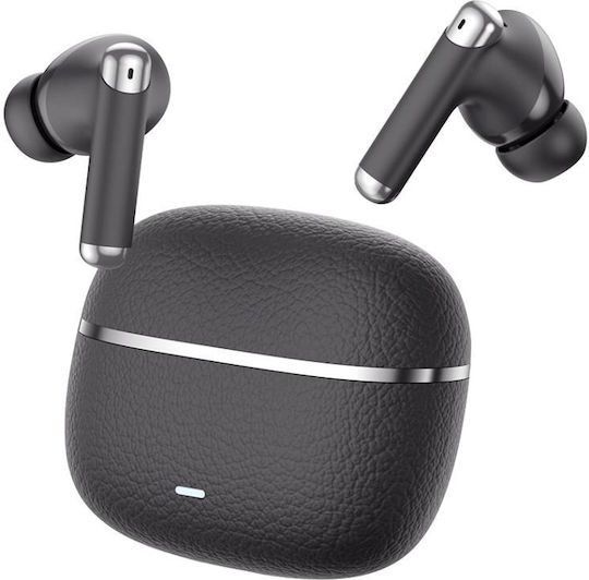 XO G33 In-ear Bluetooth Handsfree Ακουστικά με Θήκη Φόρτισης Μαύρα