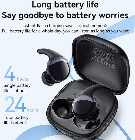 Yesido TWS30 In-Ear Bluetooth-Freisprecheinrichtung Kopfhörer mit Schweißresistenz und Ladeetui Schwarz