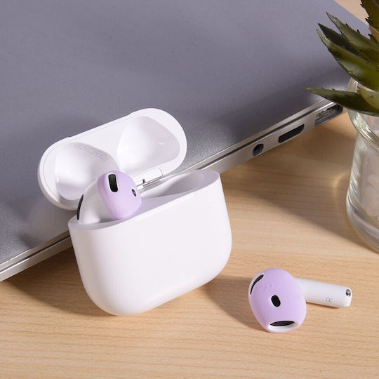 Silicone Covers in Pink color for Apple AirPods 4