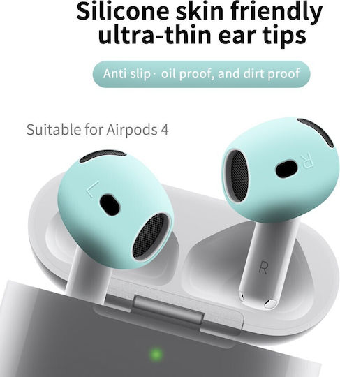 Silicone Covers in Pink color for Apple AirPods 4