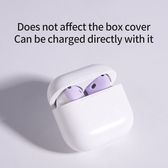 Silikonabdeckungen in Transparent Farbe für Apple AirPods 4