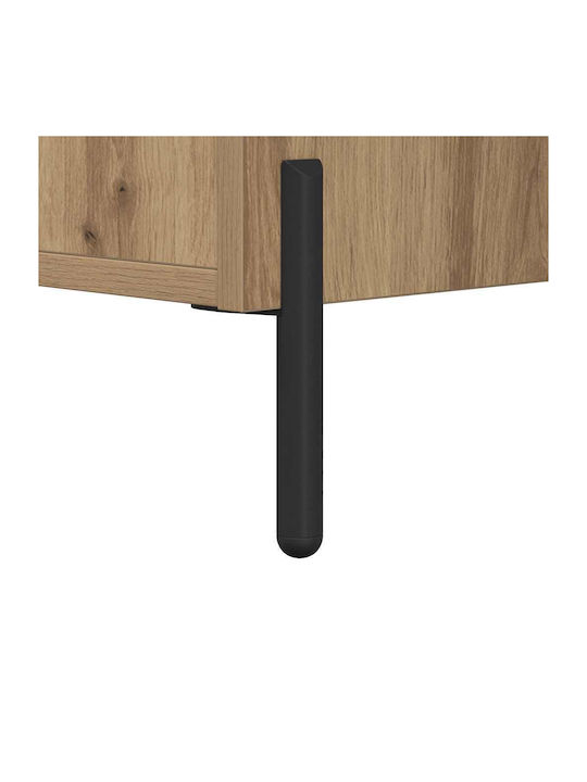 Vidaxl Κομοδίνο Artisan Δρυς 40x35x47.5cm Επεξεργασμένο Ξύλο 1 Τεμ