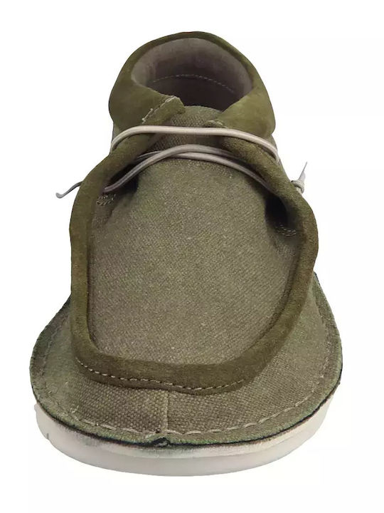 Colehill Easy Men's Boat Shoes Olive