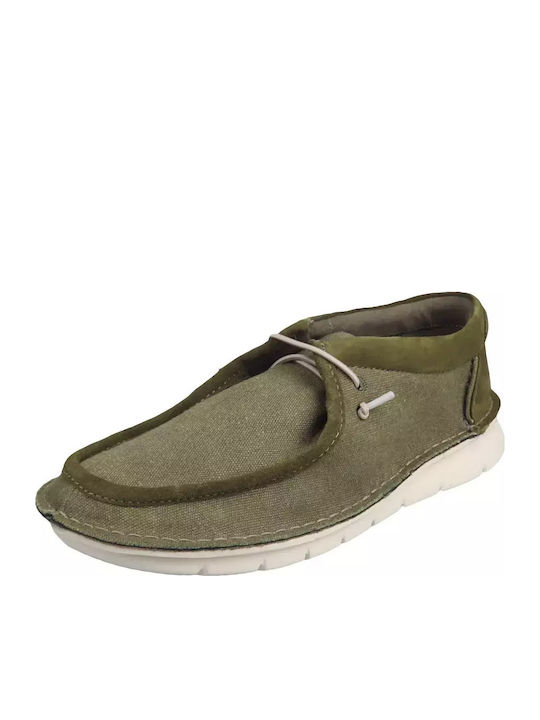 Colehill Easy Men's Boat Shoes Olive